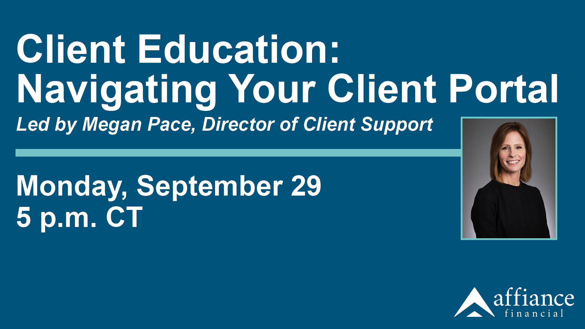 Affiance Financial: Client Education: Navigating Your Client Portal