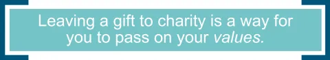 Charitable Giving Pull Quote