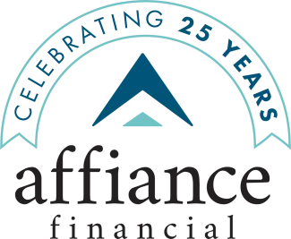 Affiance Financial 25th Anniversary Logo