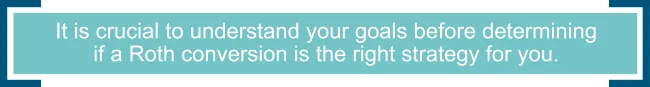 Is a Roth conversion the right strategy for you?